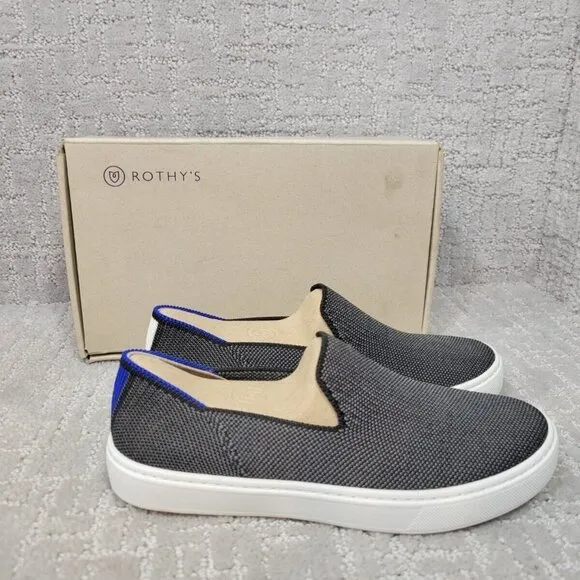 ROTHY'S The Kids Sneaker Steel Grey Slip On Shoes Toddler Size 11