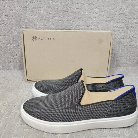 ROTHY'S The Kids Sneaker Steel Grey Slip On Shoes Toddler Size 11