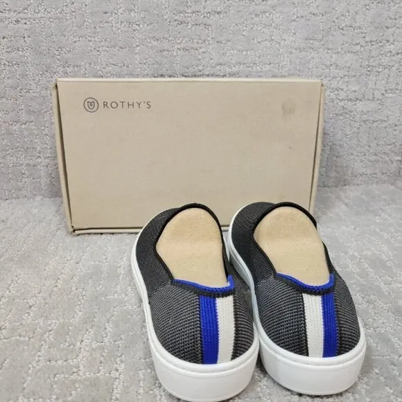ROTHY'S The Kids Sneaker Steel Grey Slip On Shoes Toddler Size 11
