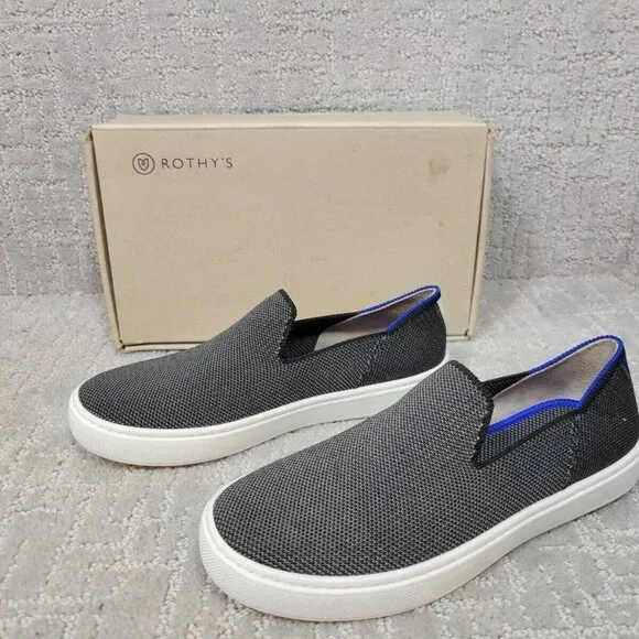 ROTHY'S The Kids Sneaker Steel Grey Slip On Shoes Toddler Size 11