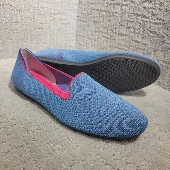 Rothy's The Loafer Bluebell Triple Stitch Slip On Slip on Shoes Multiple Sizes
