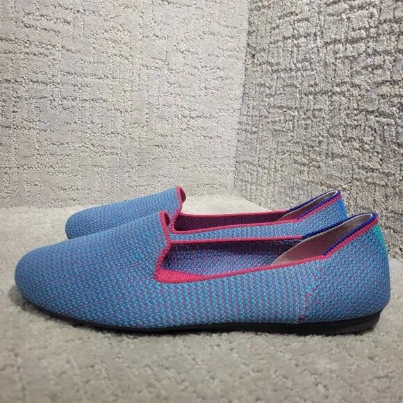 Rothy's The Loafer Bluebell Triple Stitch Slip On Slip on Shoes Multiple Sizes