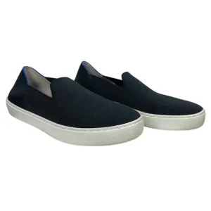 Rothy's The Original Slip On Sneaker Black Women’s 8 Casual Minimalist Comfort