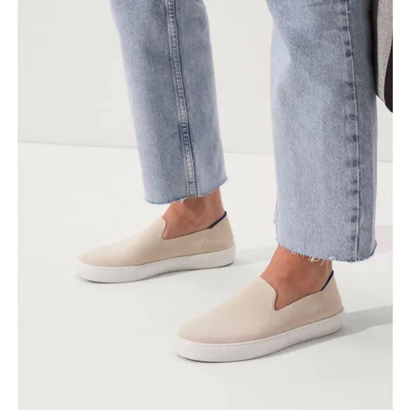 Rothy’s The Original Slip On Sneaker Sand Size 9