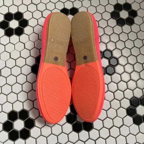 Rothy's Tropical Pink Flats NWT