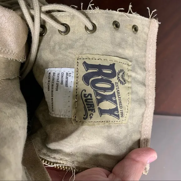 Roxy Concord Military Boots