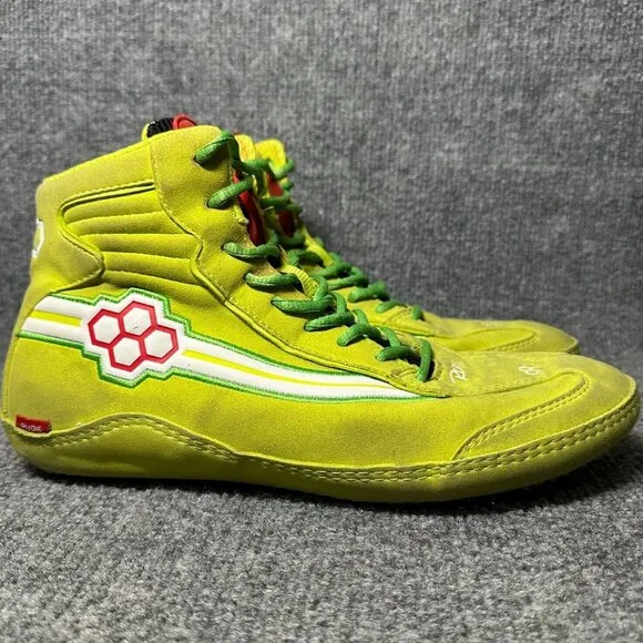 Rudis Wrestling Shoes Ninety-5 Dew Green Men’s Size 10.5