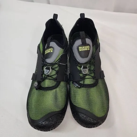 RUGGED SHARK Size 12 Men's Activewear Athletic Water Shoes, WaterX Men's Drainag
