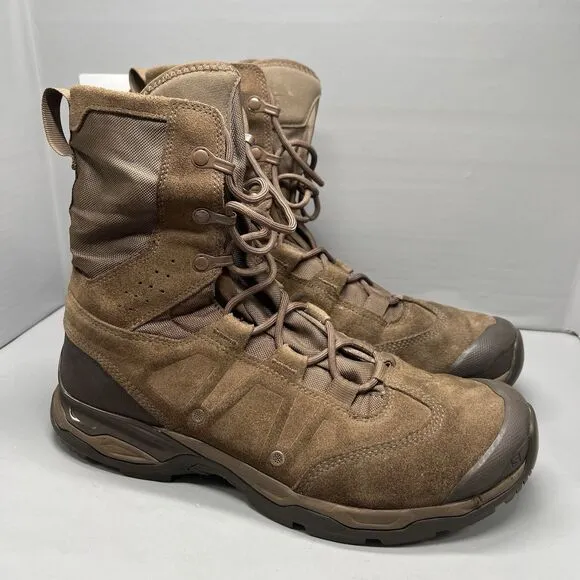Salomon Forces Jungle Ultra Boots Lightweight Water Resistant Leather Men Sz 11