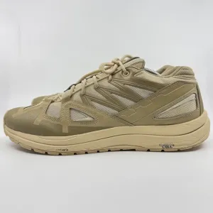 Salomon Shoes Men Sz 13 Beige Odyssey Safari/Bleached Sand Ortholite Running