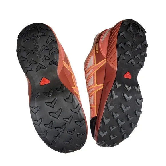 Salomon Speedcross Waterproof Sneaker Kids 3 Emberglow/Tender Peach/Fusion Coral