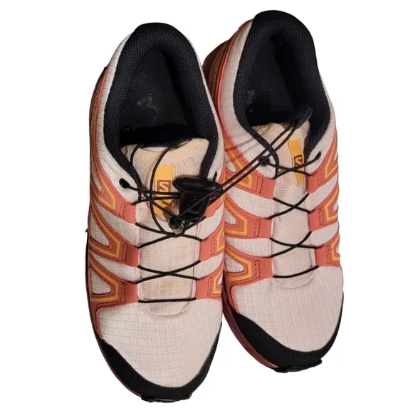 Salomon Speedcross Waterproof Sneaker Kids 3 Emberglow/Tender Peach/Fusion Coral