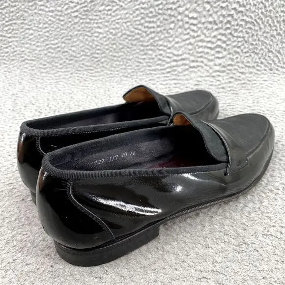 Salvatore Ferragamo Loafer Shoes‎ Men's 10 Black Italian Leather Corpcore Preppy