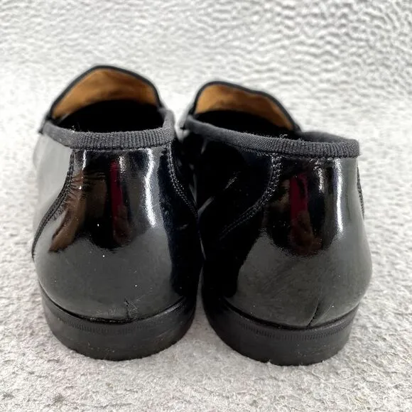 Salvatore Ferragamo Loafer Shoes‎ Men's 10 Black Italian Leather Corpcore Preppy
