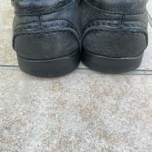 Salvatore Ferragamo Slip On Shoes Mens Size 9
