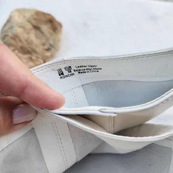Sam edelman off white/white western boots