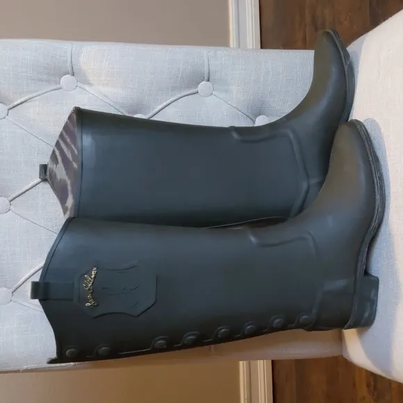 Sam Edelman tall rubber rain boots