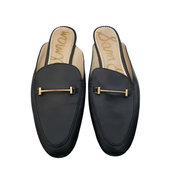Sam Edelman Womens Size 9 Black Laurna Mule Slip-On Shoes