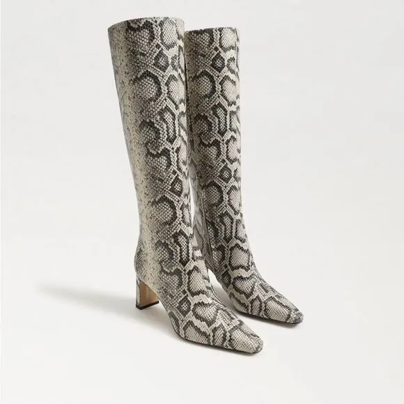 Sam Edelman Serephinia Snakeskin Tall Boots