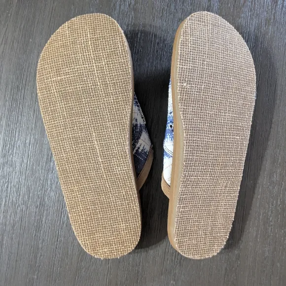 Sanuk Kids Blue Slip-On Shoes