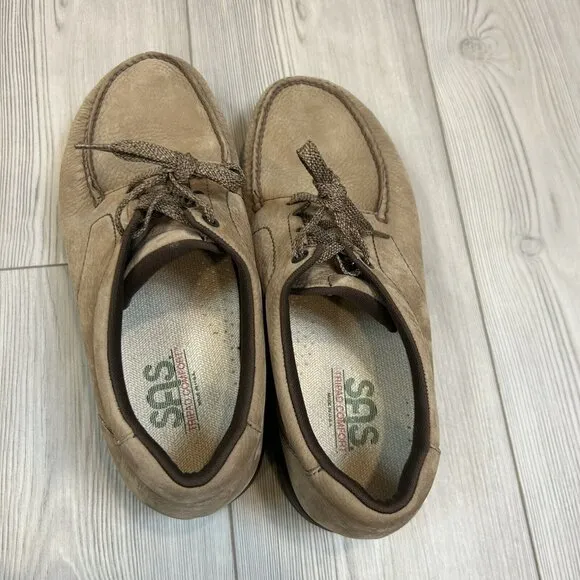 SAS Comfort Shoes Bout Time Oak Lace Up Walking Shoes Mens US Size 11.5 W