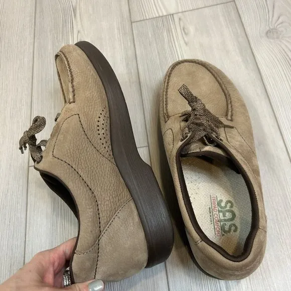SAS Comfort Shoes Bout Time Oak Lace Up Walking Shoes Mens US Size 11.5 W