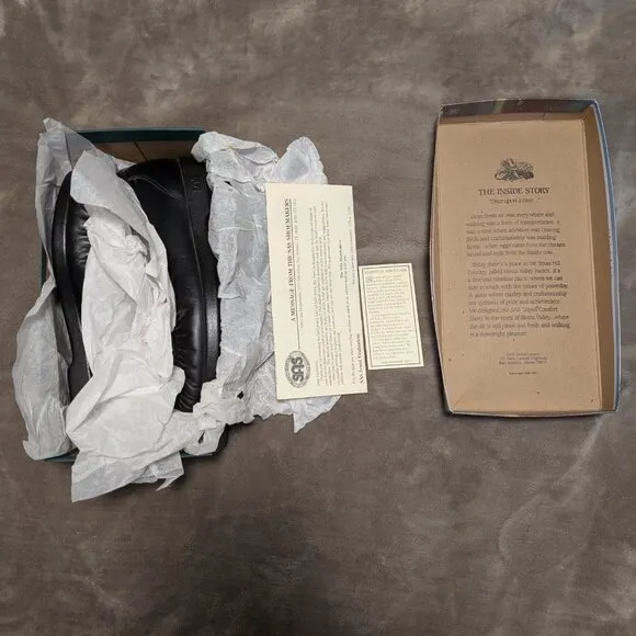 SAS JEWEL Tripad Comfort Black Loafer Shoes Size 9.5 WW