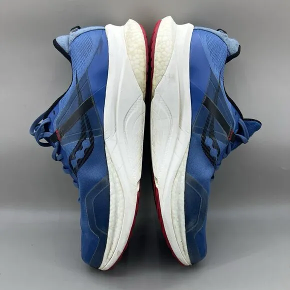 Saucony Tempus Men Size 13 Shoes Blue White Low Top Running Comfort Sneakers