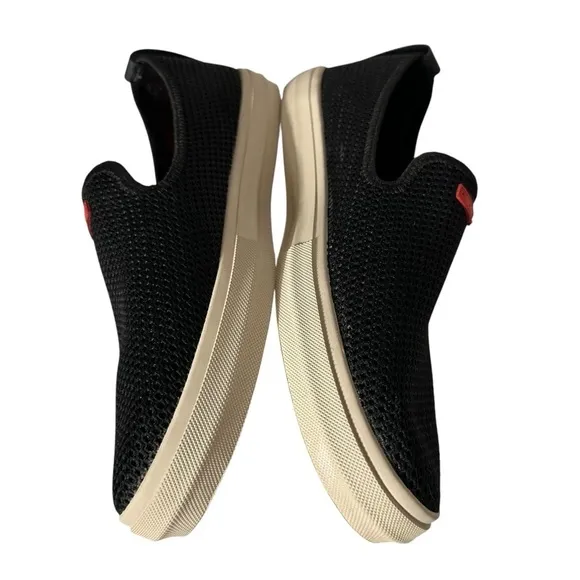 SAVALE GLOVER BLACK MESH SLIP ON SHOES SIZE 12