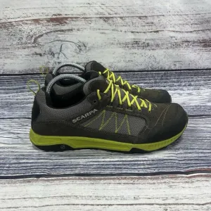 Scarpa Rapid Dark Gray Green Low Top Hiking Sneakers Shoes, Men’s Size 9