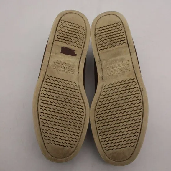 Sebago Docksides Men's Size 11 M Brown Suede Leather Boat Shoes