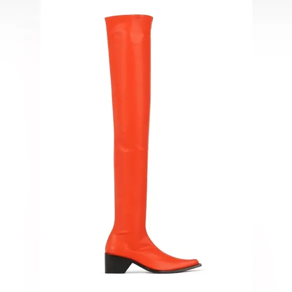 Simon Miller Stretch Tall Bandi Boot- Carnival Red- Size 9 or EU 39