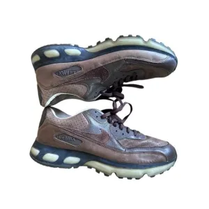 Size 13 - Nike Air Max 90 360 One Time Only &quot;RARE&quot; Brown Leather Sneakers