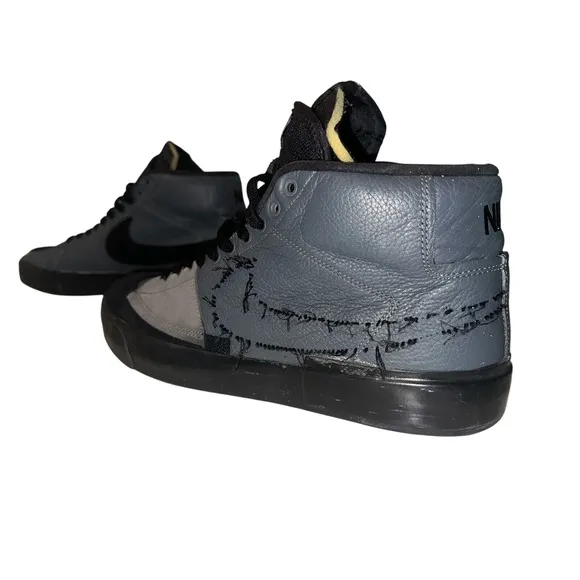 Size‎ 14 NIKE SB ZOOM BLAZER MID EDGE L IRON GREY-BLACK-BLACK DA2189-001