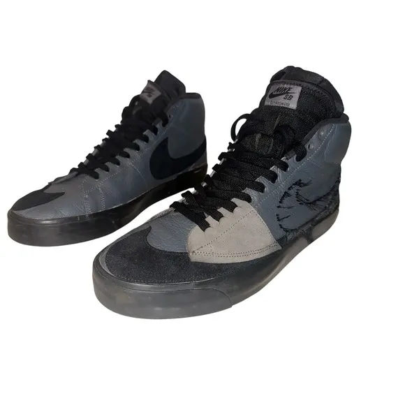 Size‎ 14 NIKE SB ZOOM BLAZER MID EDGE L IRON GREY-BLACK-BLACK DA2189-001