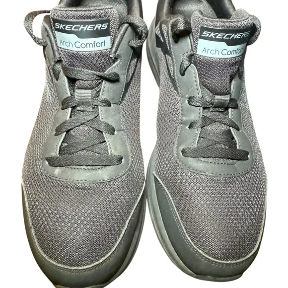 Skechers Arch Comfort Walking Shoes Sneakers Cushioned Black