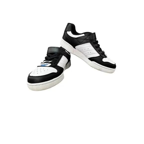 Skechers Boys Quick Street Machine Washable Sneakers Size 3 Black/White