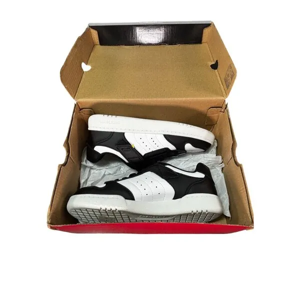 Skechers Boys Quick Street Machine Washable Sneakers Size 3 Black/White