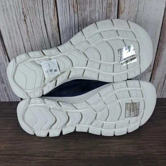 Skechers Cali Flex Appeal 4.0 Boldest Slingback Sandals Women's Sz 7 Navy (NWT)