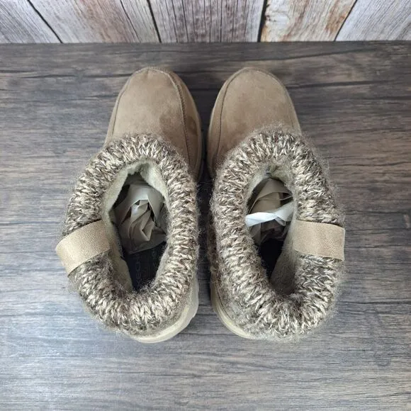 Skechers Easy Going Heightened Ankle Bootie 49539 Women's Sz 6.5 Taupe (NWOB)