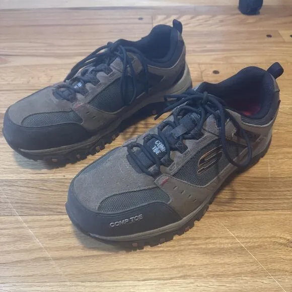 SKECHERS Greetah COMPOSITE TOE Safety Shoes Waterproof Slip Re Sz 11