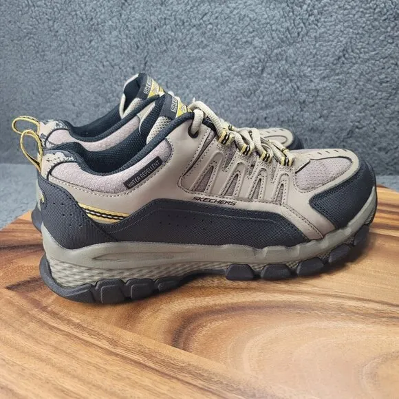 Skechers Outland 2.0 Tan Rip-Staver Shoes Mens Size 9 Waterproof Hiking 51585EWW