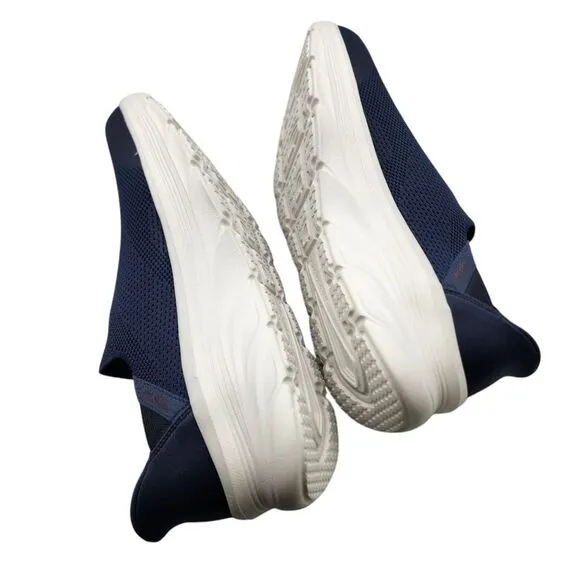 Skechers Swift Fit Slip On NWT Mens Blue Comfort Shoes‎ Size 11
