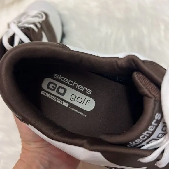 Sketchers go golf Storie spike-less leather shoes Size 9