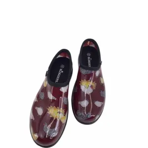 Sloggers chicken hen print waterproof garden rain shoes women size 11