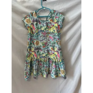 Smith &amp; Quinn Short Sleeve Limited Edition Dress, St Pete Fl Tropical Pattern
