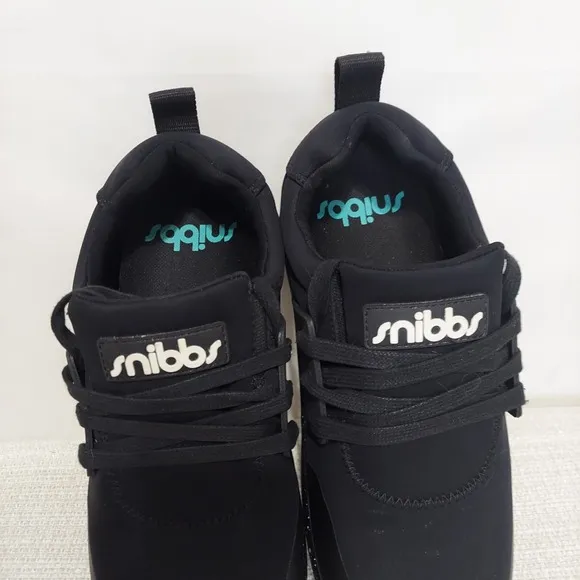 SNIBBS Women's Spacecloud Sneakers Non Slip Work Shoes Size 9.5 Black