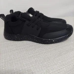 SNIBBS Women's Spacecloud Sneakers Non Slip Work Shoes Size 9.5 Black