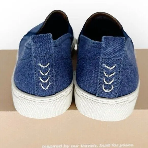 SOLUDOS MEN’S ALGARVE SLIP ON‎ SNEAKER NAVY - size 9- NIB