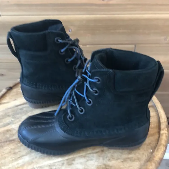 Sorel Cheyanne II Short Waterproof Boots in Black Size 37/5